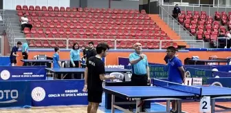 Masa Tenisi Gençler Türkiye Şampiyonası Kırşehir'de Başladı