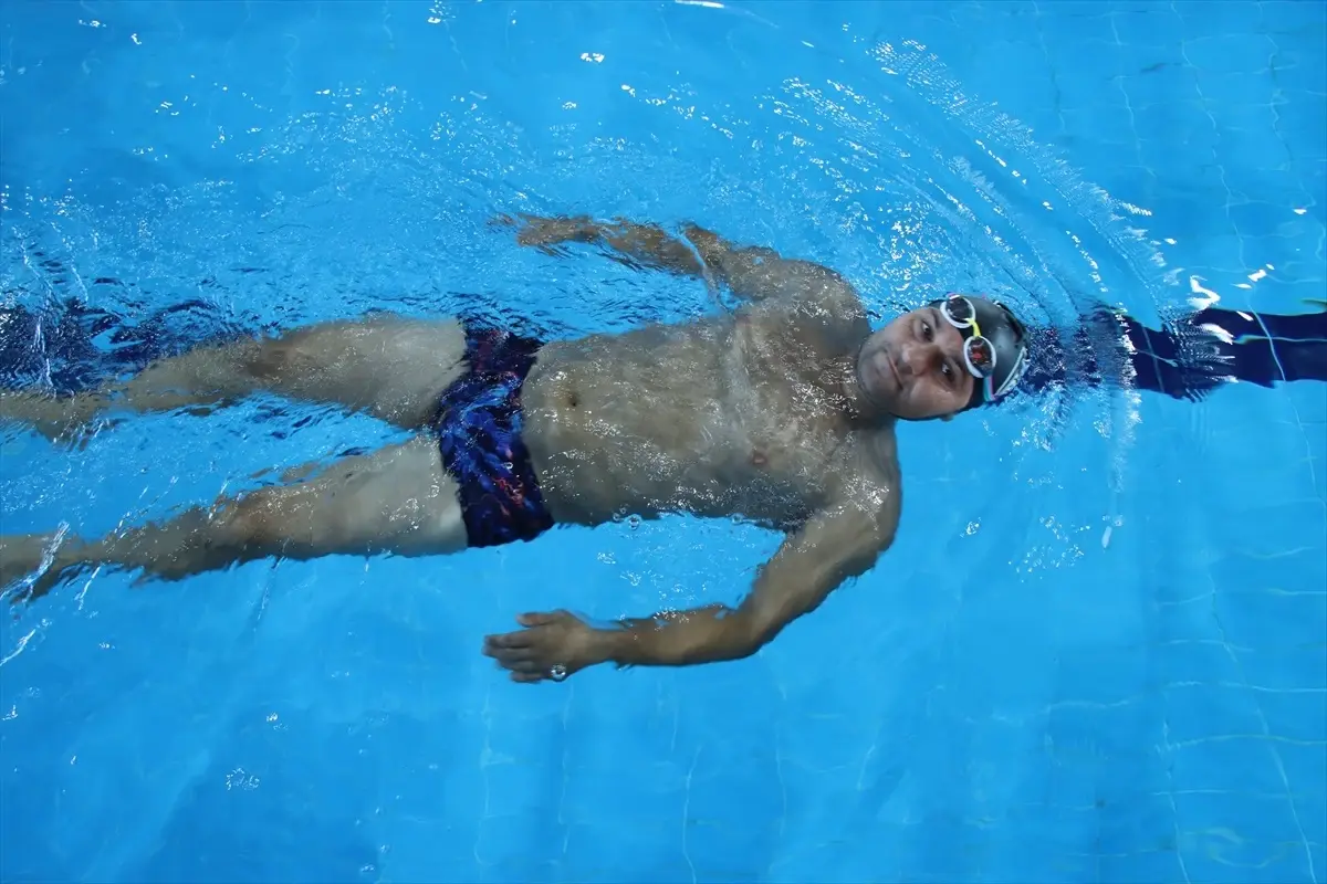 Yüzme Şampiyonu Yahya Vural Kaya: Çocuklara Rol Model Oluyorum