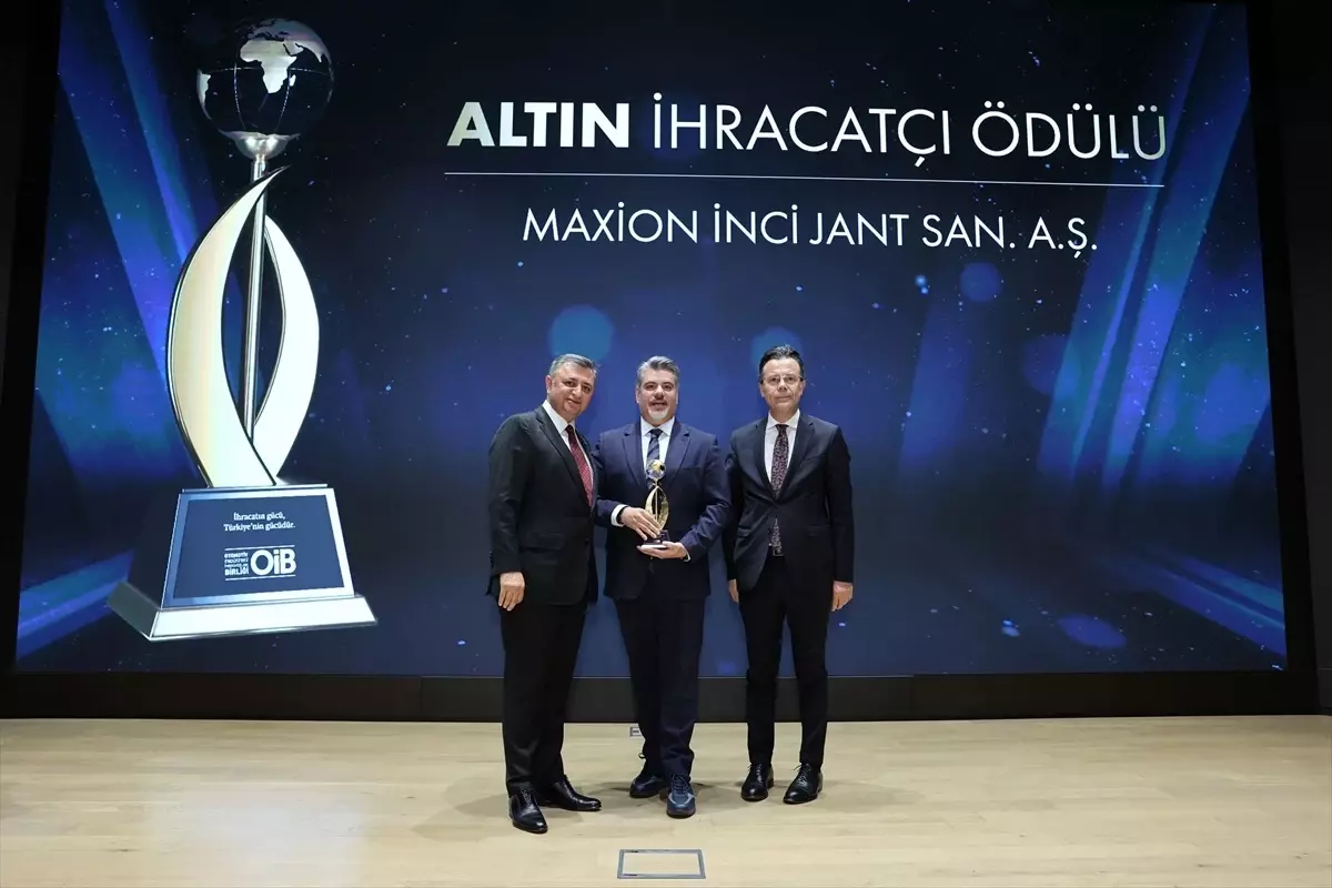 Maxion İnci Jant Grubu İhracat Başarısıyla İki Ödül Kazandı