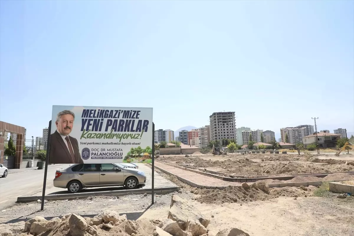 Melikgazi'de Yeni Park Projesi Başladı