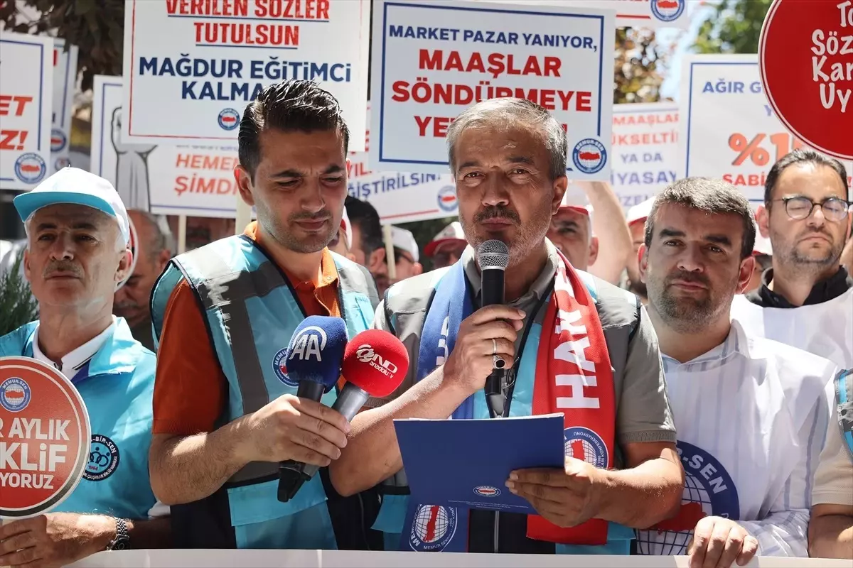 Memur-Sen, Kamu Toplu Sözleşmesi Teklifine Tepki Gösterdi