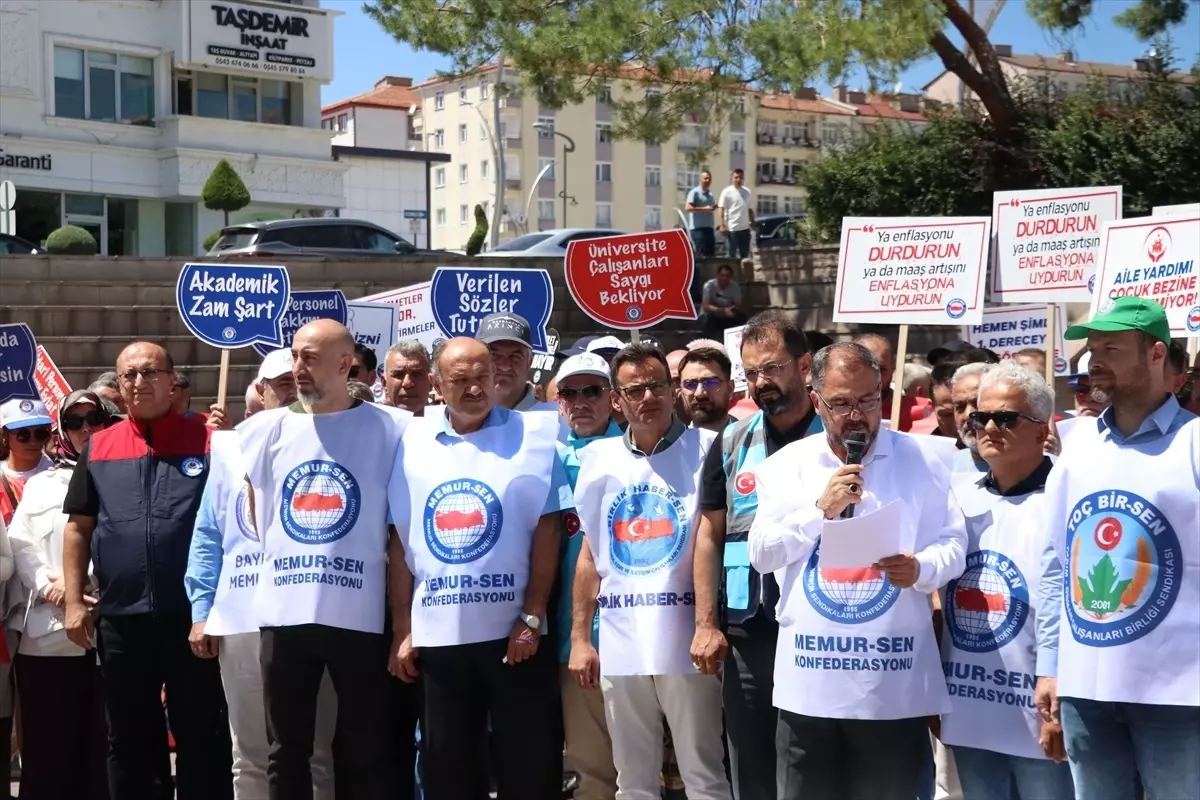 Memur-Sen Yozgat Şubesi'nden Kamu Toplu Sözleşmesi Açıklaması