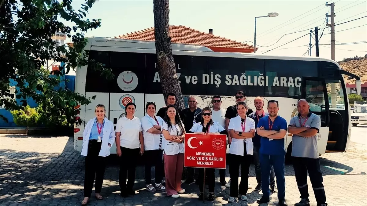 Menemen'de Mobil Diş Sağlığı Hizmeti Başlatıldı