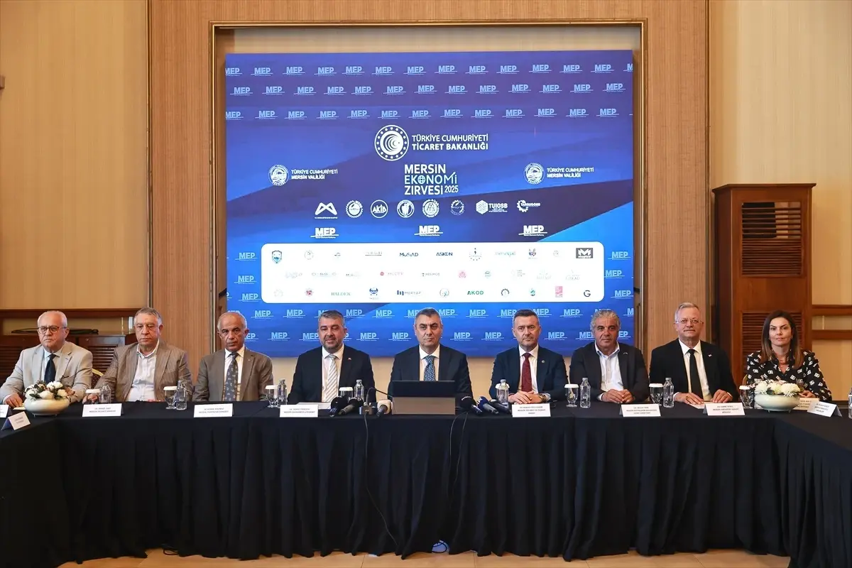 Mersin Ekonomi Zirvesi 12 Haziran'da Gerçekleşecek