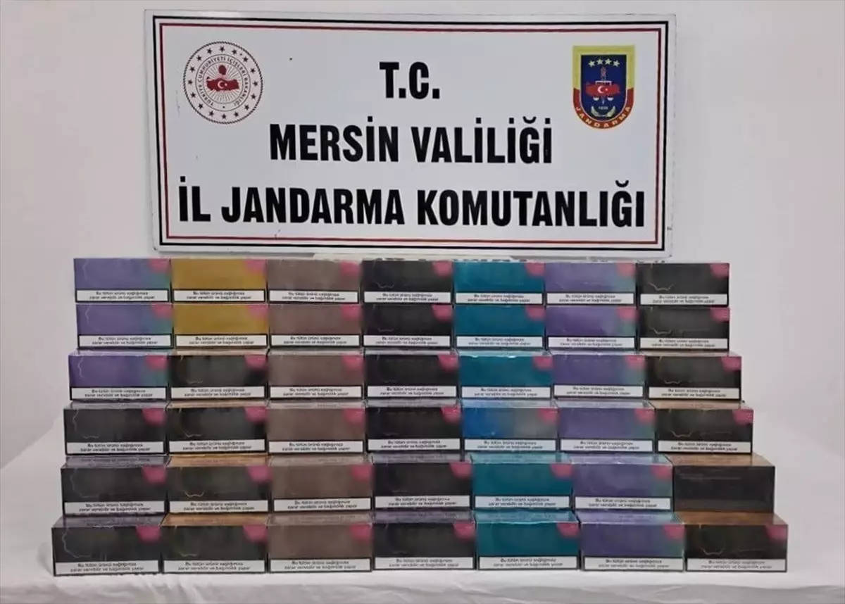 Mersin'de Kaçak Sigara Operasyonu: 19 Bin Makaron Ele Geçirildi