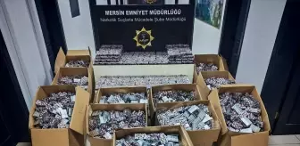 Mersin'de 332 Bin Sentetik Ecza Hapı Ele Geçirildi