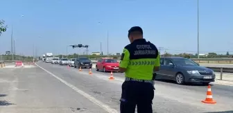 Mersin'de Dron Destekli Trafik Uygulamasında 37 Sürücüye Ceza