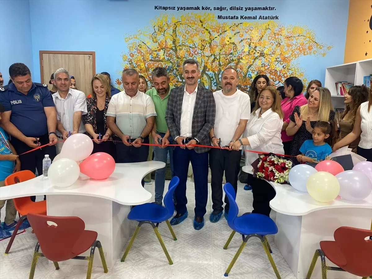 Mersin'de Yeni Kütüphane Açıldı