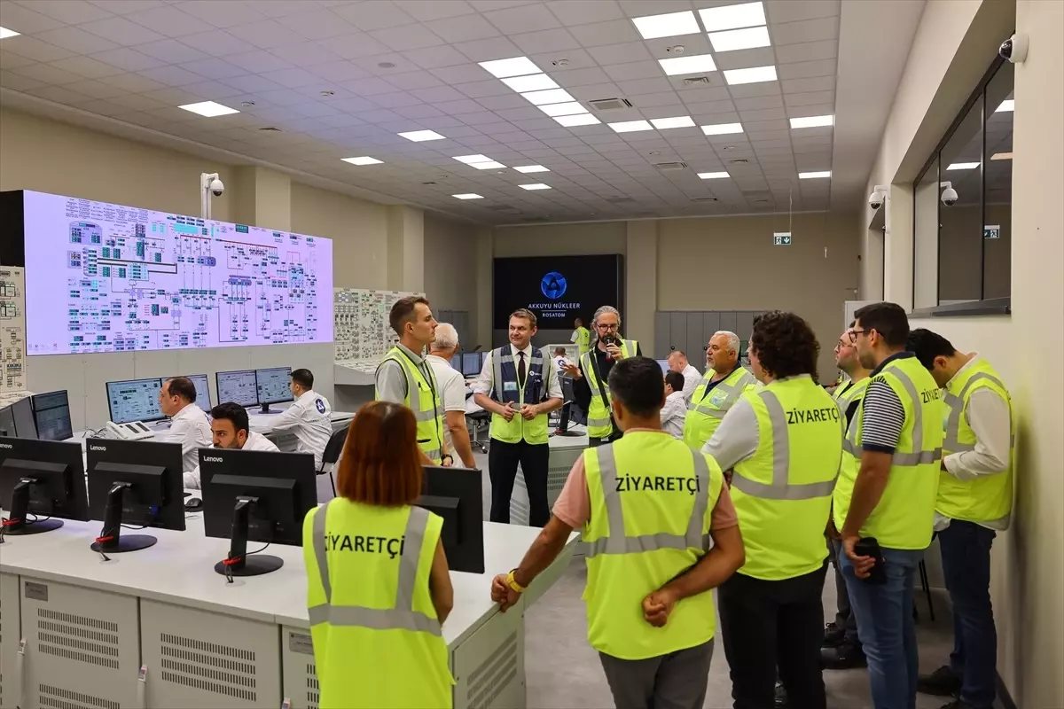 Mersin'de İş İnsanlarından Akkuyu Nükleer Güç Santrali Ziyareti