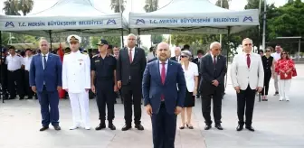 Kıbrıs Barış Harekatı'nın 51. Yıl Dönümü Mersin'de Törenle Kutlandı