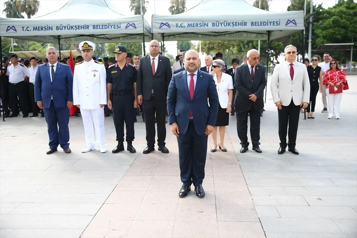 Kıbrıs Barış Harekatı'nın 51. Yıl Dönümü Mersin'de Törenle Kutlandı
