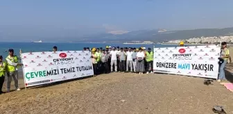 Ceyport Taşucu Limanı'nda Çevre Temizliği Etkinliği