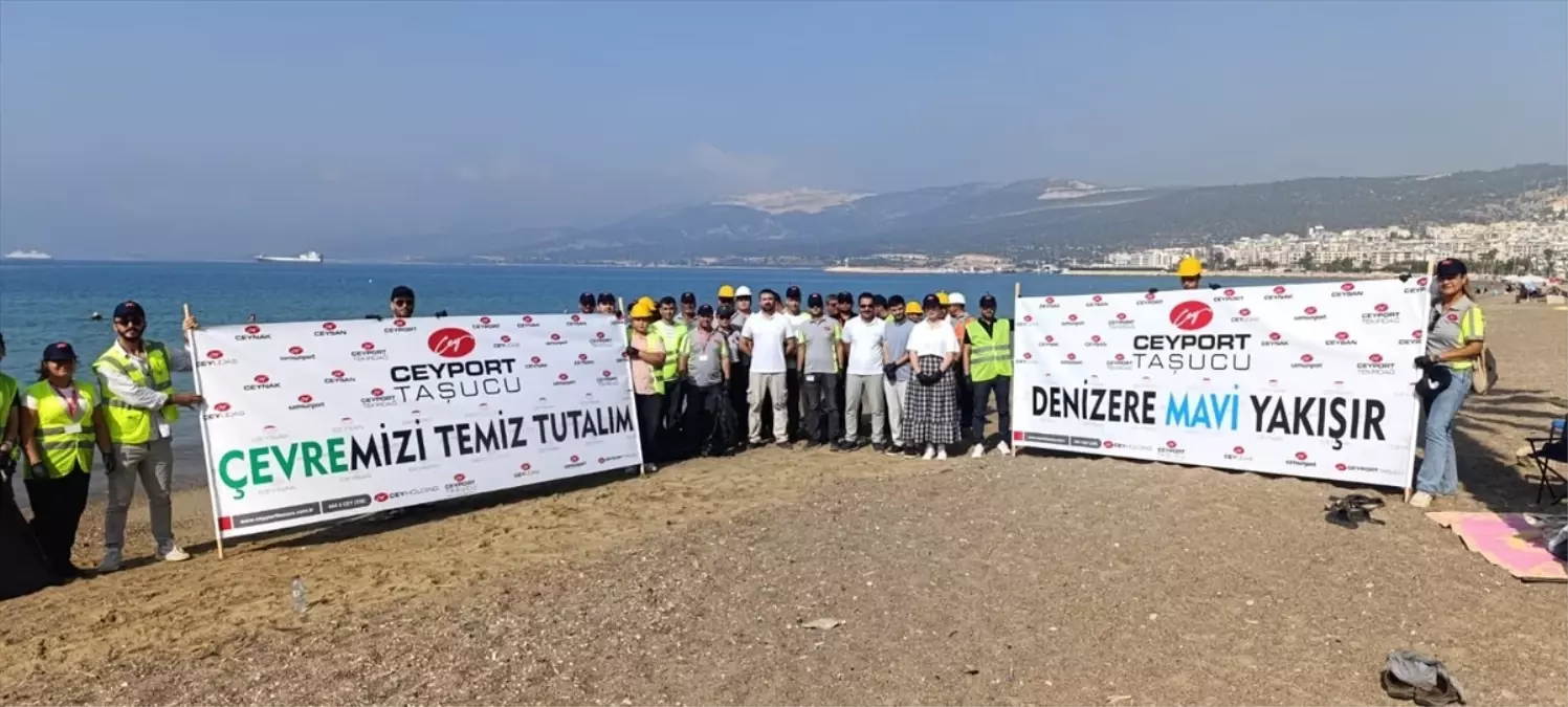 Ceyport Taşucu Limanı'nda Çevre Temizliği Etkinliği