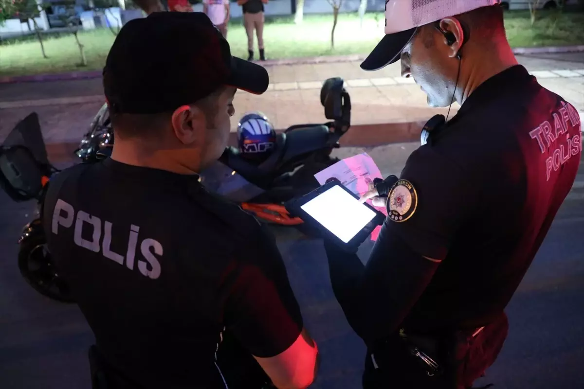 Mersin'de Motosiklet Denetiminde 5 Bin 179 Sürücüye 22 Milyon Ceza