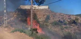 Mersin'de Otluk Alanda Çıkan Yangın Kontrol Altına Alındı