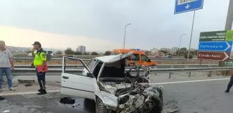 Tarsus'ta Trafik Kazası: 1 Ölü, 1 Yaralı