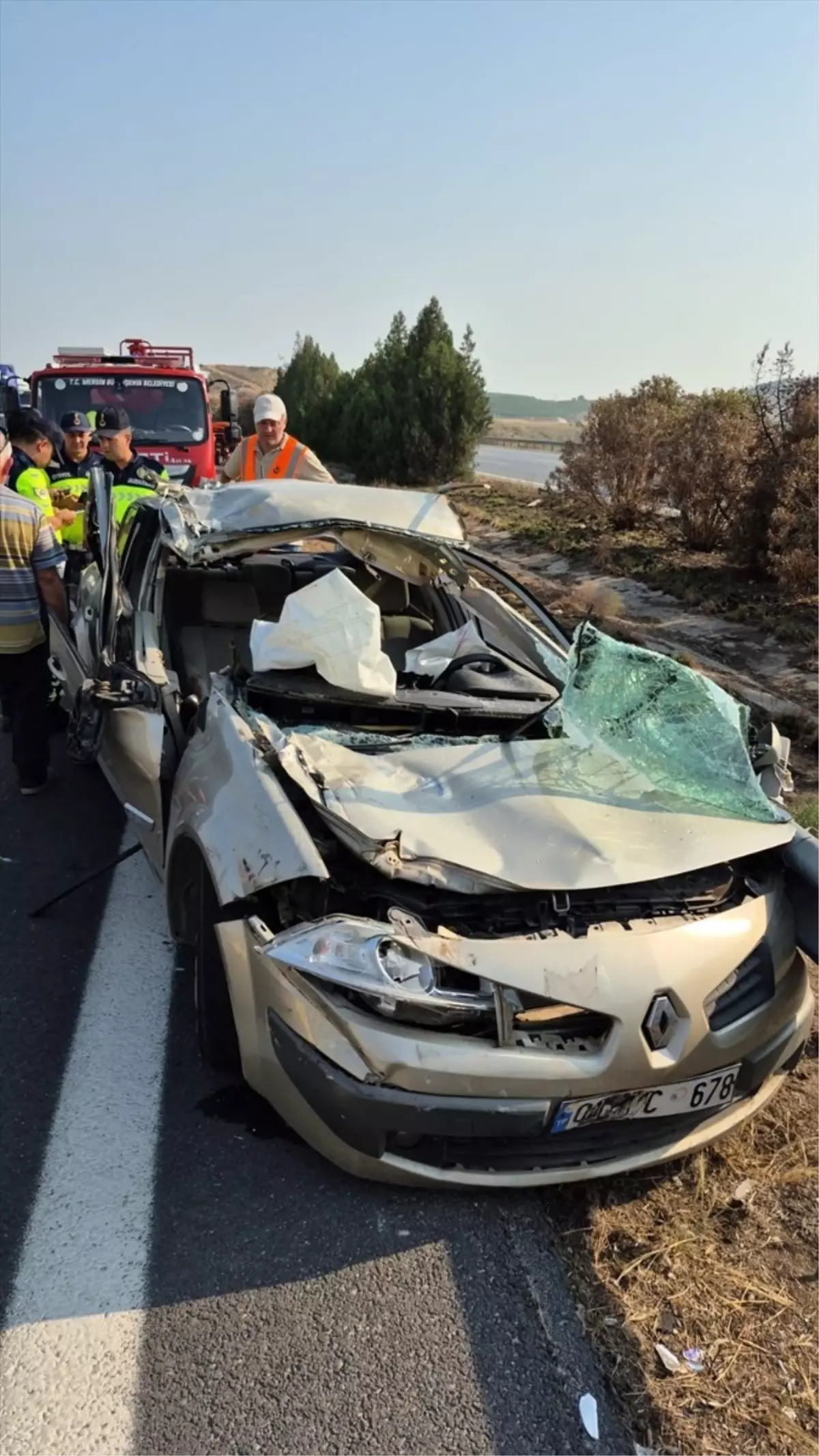 Tarsus'ta Trafik Kazası: İki Yaralı