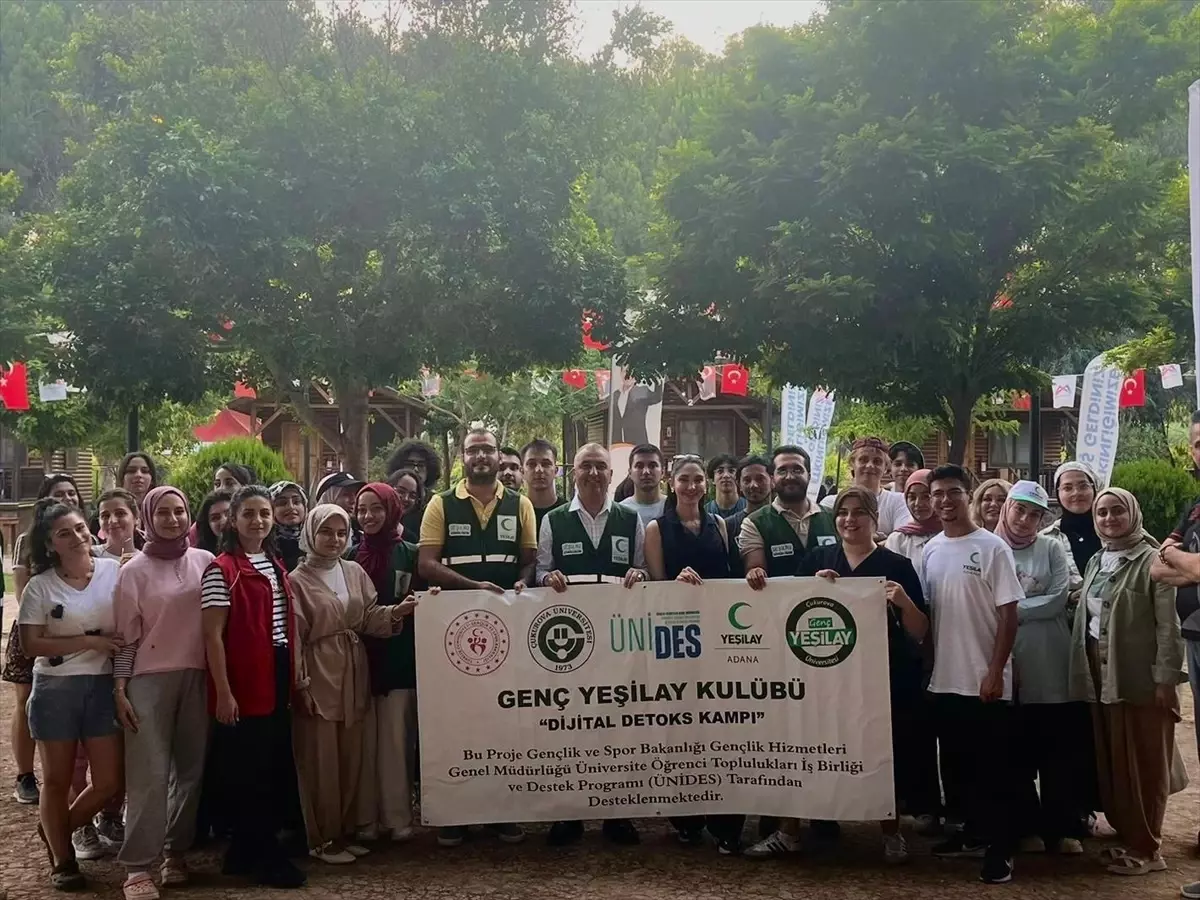 Mersin'de Dijital Detoks Kampı Düzenlendi
