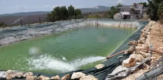 Silifke'deki Orman Yangını Sonrası Bahçe Havuzları Yeniden Dolduruluyor