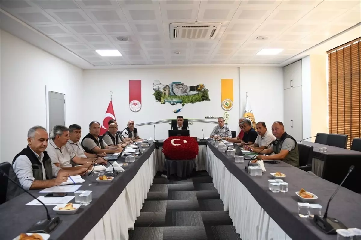 Mersin'de Orman Yangını Değerlendirme Toplantısı Yapıldı