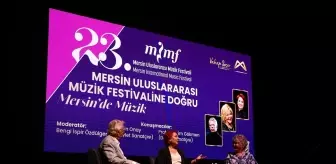 Mersin Uluslararası Müzik Festivali Kapsamında Söyleşi Düzenlendi