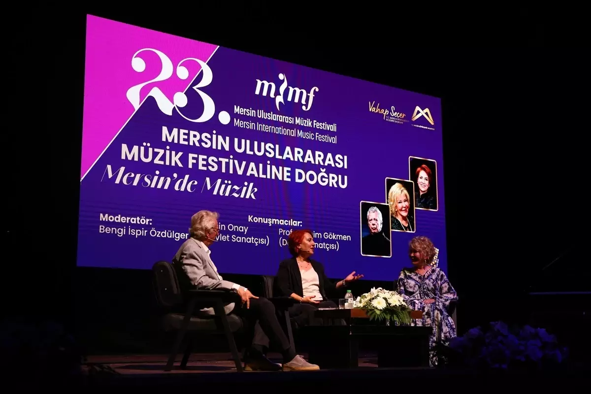 Mersin Uluslararası Müzik Festivali Kapsamında Söyleşi Düzenlendi