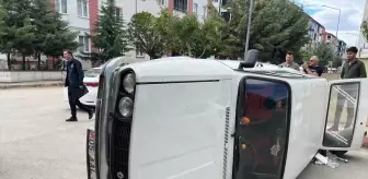 Merzifon'da Otomobil Kazası: 1 Yaralı