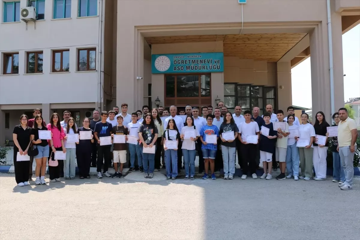 Merzifon'da LGS Başarısı Ödüllendirildi
