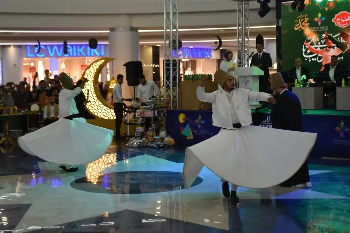Kerkük'te Mevlid-i Nebi Haftası Etkinlikleri Kapsamında Sema Gösterisi
