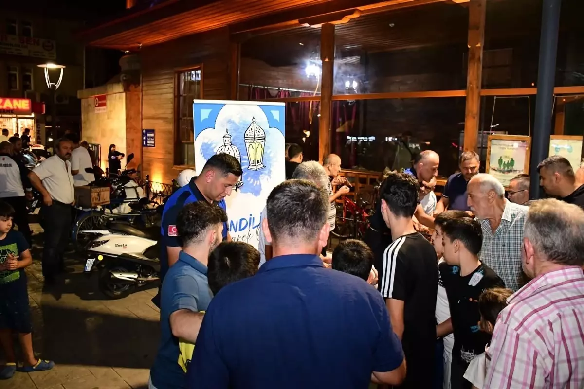 Terme'de Mevlit Kandili Dualarla Kutlandı