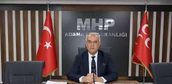 MHP Adana İl Başkanı Yusuf Kanlı'dan şehit askerler için taziye mesajı