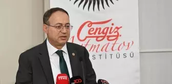MHP'de ortak Türk alfabesi ile hazırlanan Cengiz Aytmatov'un eseri 'Cemile'nin tanıtımı yapıldı