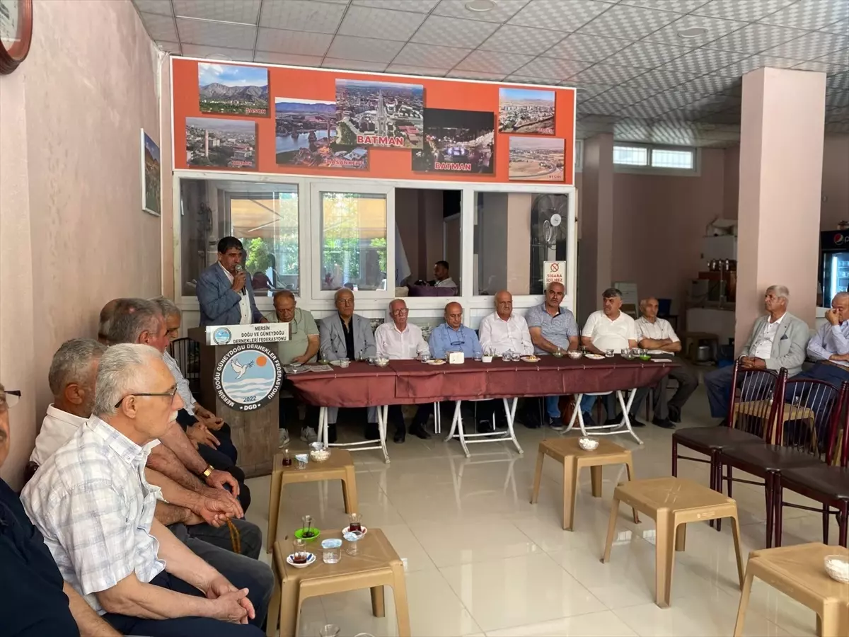 Mersin Doğu Güneydoğu Dernekler Federasyonu'ndan Bahçeli'ye Destek