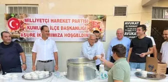 MHP Kumluca İlçe Başkanlığı'ndan Aşure İkramı