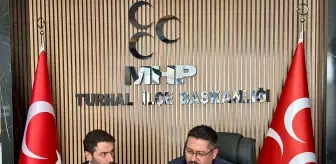 MHP Tokat İl Başkanı Mustafa İpek, Turhal'da İstişare Toplantısı Düzenledi