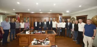 MHP Trabzon İl Başkanı Sivrikaya TESOB'u Ziyaret Etti