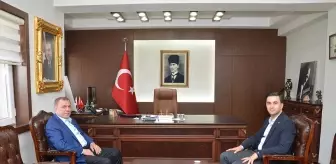 Midyat Belediye Başkanı'ndan Kaymakam Kaya'ya Ziyaret