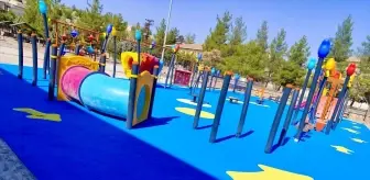Midyat Belediyesi'nden Park Yenileme Çalışmaları