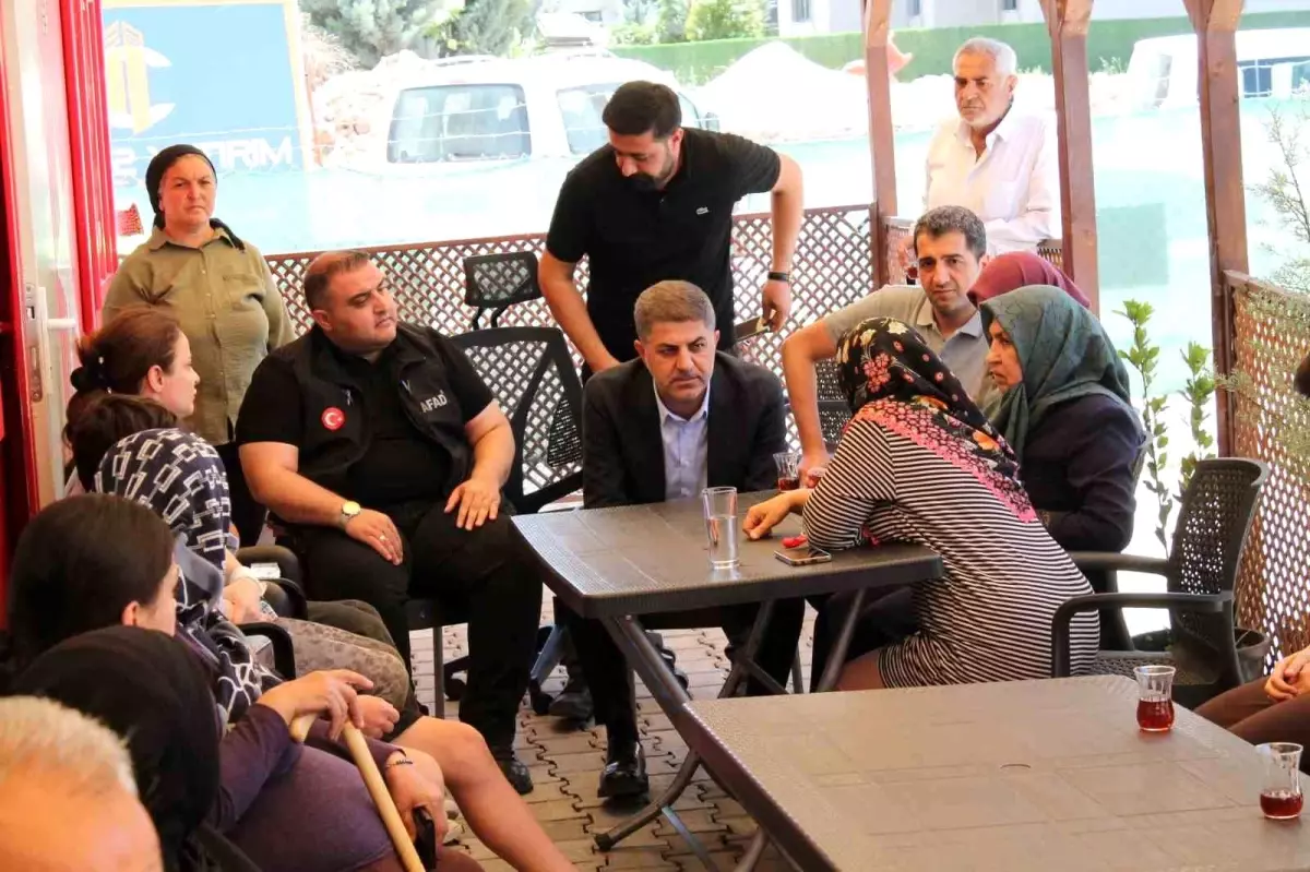 Milletvekili İshak Şan, Depremzedeleri Ziyaret Etti