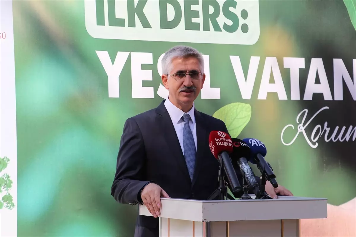Milli Eğitim Bakan Yardımcısı Yılmaz, 'İlk Dersim Yeşil Vatan' Programına Katıldı