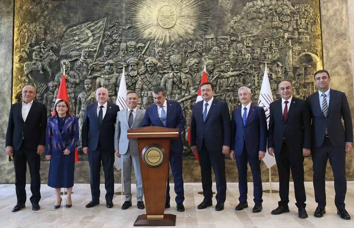 Milli Eğitim Bakanı Tekin, Gaziantep'te konuştu Açıklaması