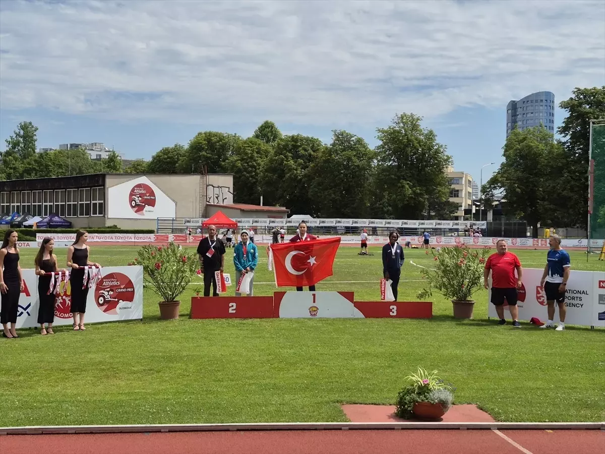 Ebrar Keskin, Dünya Para Atletizm Grand Prix'sinde Altın Madalya Kazandı