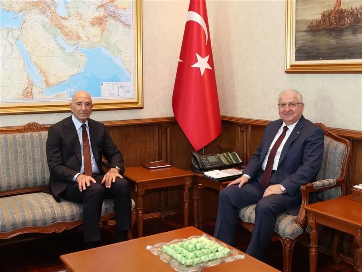 Bakan Güler, ABD Büyükelçisi Barrack'ı Kabul Etti