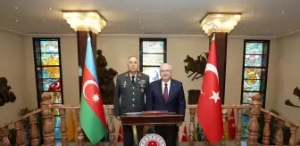 Milli Savunma Bakanı Güler, Azerbaycan Genelkurmay Başkanını Kabul Etti