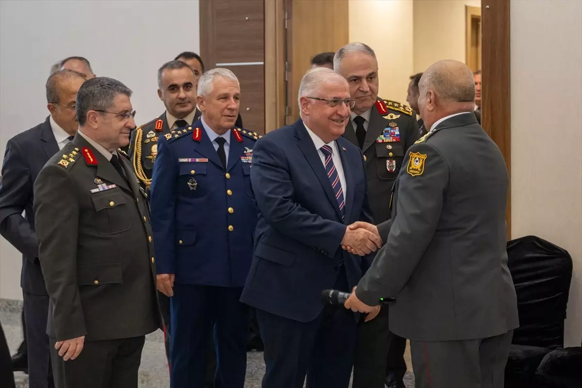 Milli Savunma Bakanı Güler, Azerbaycan Silahlı Kuvvetler Günü resepsiyonunda konuştu Açıklaması