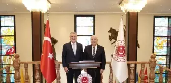 Milli Savunma ve Gençlik Spor Bakanları Bir Araya Geldi
