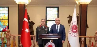 Bakan Güler, Yeni Genelkurmay Başkanı Bayraktaroğlu'nu Kabul Etti