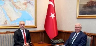 Milli Savunma Bakanı Güler, KKTC Büyükelçisi Korukoğlu'nu kabul etti