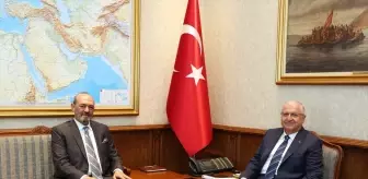 Milli Savunma Bakanı Güler, Lübnan Büyükelçisi Moallem'i Kabul Etti