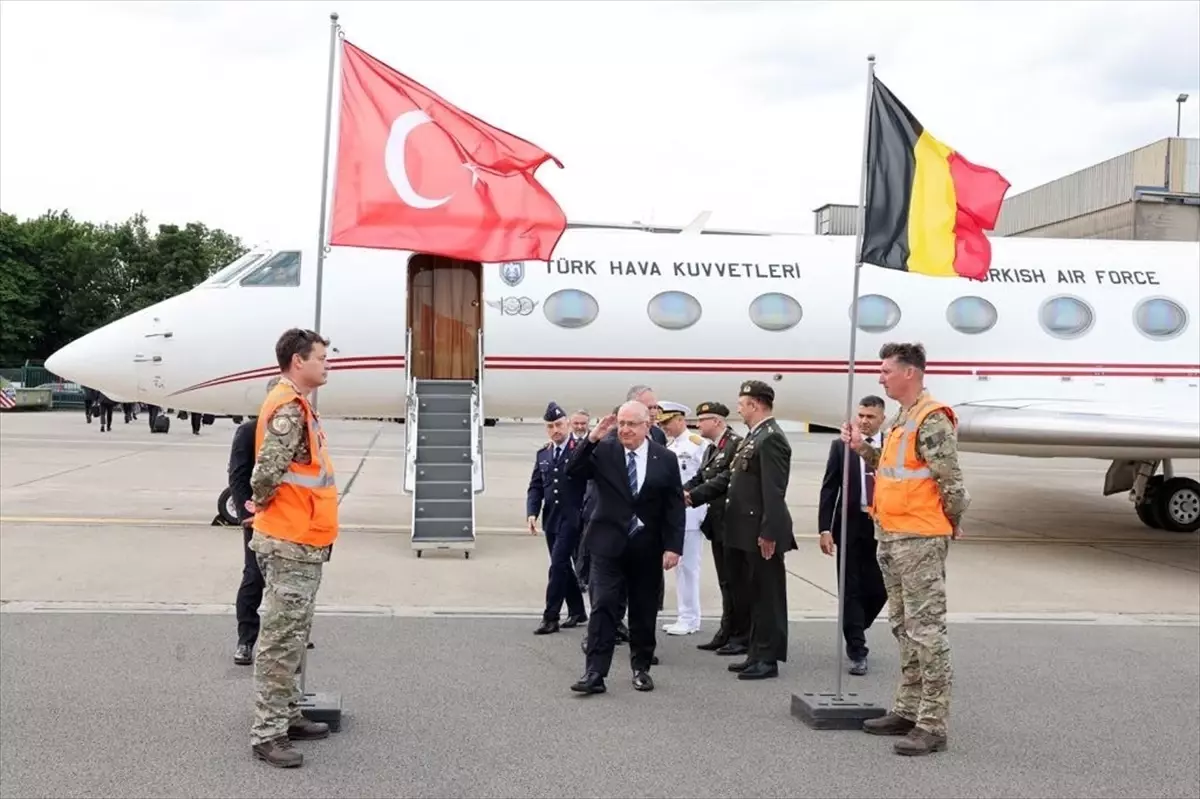 Milli Savunma Bakanı Yaşar Güler, NATO Savunma Bakanları Toplantısı için Brüksel'de